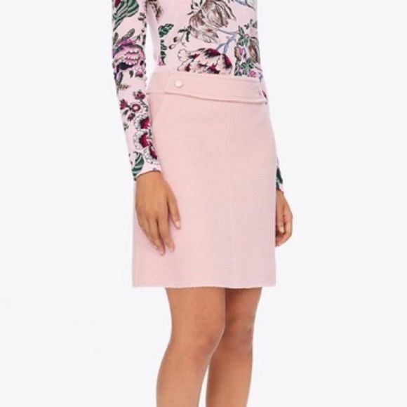 Tory Burch Wool Blend Mini Skirt - Picture 2 of 5
